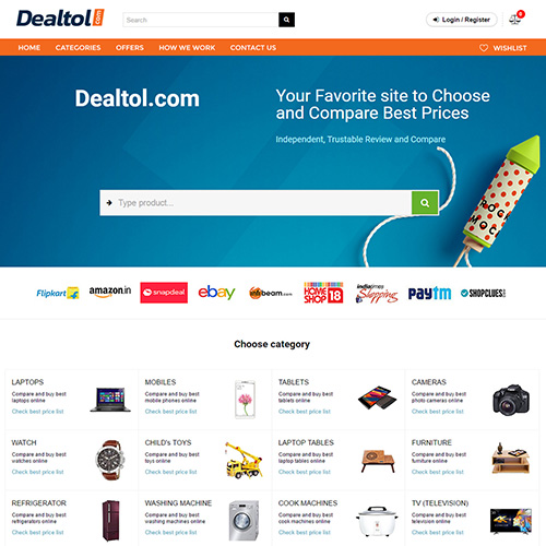 Dealtol Website